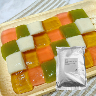 蜜豆子 粉粿粉，無色無味，傳統黃色，彩虹粉粿，古早味，透明無色，12倍高CP值, 1個, 12倍無色無味粉粿粉 - 樣品100g