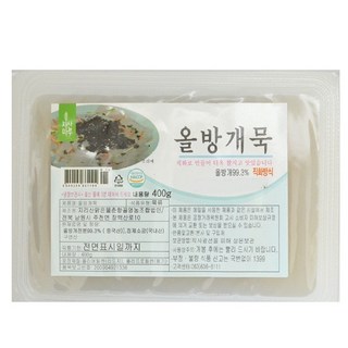 춘향골 올방개묵 400g /올방개/농가배송, 3개
