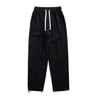 男褲加長版高個子春秋款休閒直筒褲青少年學生百搭潮流防風運動褲