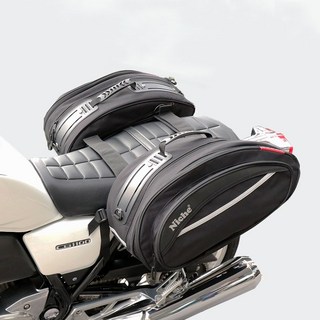 【Niche 樂奇】重機馬鞍包 NMO-2206 可擴充29L大容量 耐磨材質, 1個