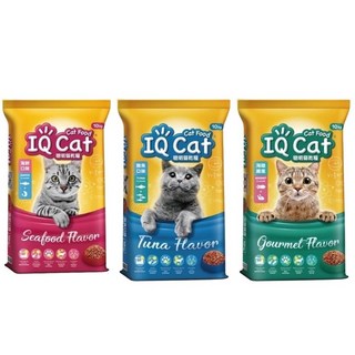 IQ Cat 聰明貓乾糧 10Kg, 1個, 海鮮口味,10公斤, 海鮮