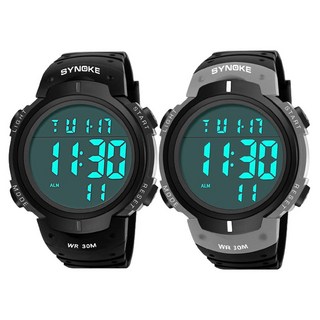 큰화면 부모님 어르신 군인 LED 디지털 전자 시계 4008+5ubq