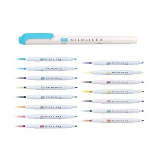 제브라 마일드라이너 형광펜 스모크블루(MSB), 스모크블루