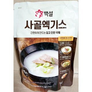 사골 육수 국물 곰탕 농축액 1000g 업소용 벌크 곰국, 1kg, 1개
