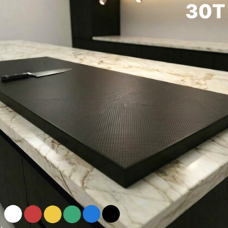 씨맥스 업소용 도마 대형 25T 30T 6색 위생 컬러 정육 야채, 1개, 흑색(Black)