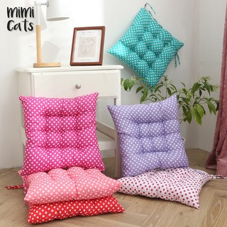 미미캐츠 비비드도트 의자방석 학생방석