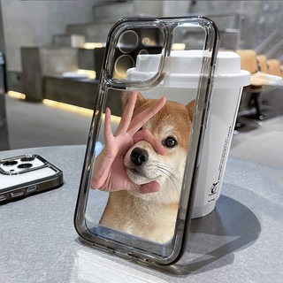 手機外殻 搞怪OK閉嘴柴犬iPhone16promax太空手機殻13/15小衆14蘋果12全包