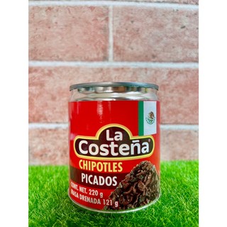 La Costena 墨西哥風味辣椒 chipotles picados 220g, 1個
