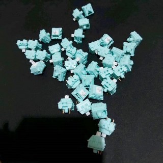 KTT 민트 스위치 기계식 키보드 컨텐츠 선형 3 핀 45g 트리거 하단 진행 스프링 게임 PC 베스트 패키지, 04 10 pieces