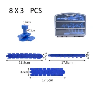 접착제 탭 사문석 구부러진 풀러 자동차 페인트가없는 덴트 수리 도구 용 제거, 02 8X3 TABS