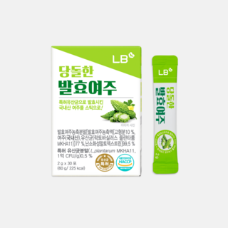 당돌한 발효여주 국내산 고농축 유산균함유 여주분말 스틱, 1박스, 60g
