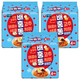 NONGSHIM 農心 梨紅冬冷拌麵 137g, 12包