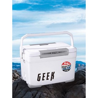 바다낚시 특화 대용량 낚시용아이스박스 여름용 캠핑낚시쿨러 휴대성, 1개, 10000ml, 22리터 M2200 화이트