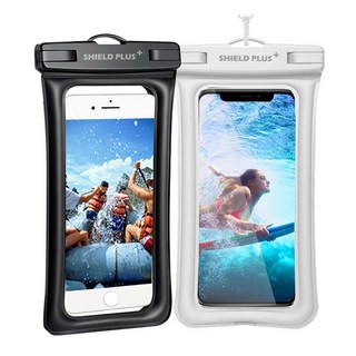 1+1 쉴드플러스 IPX8 하이드로쉴드 프리미엄 방수팩 U1, 1개, 블랙+화이트