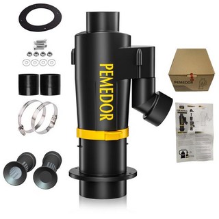 사이클론 분리기 집진기 먼지 추출기 분리기 2개 필터 요소 목공 가정용 재용 진공 청소기, 01 CHINA