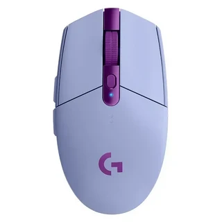 기존 Logitech G304 Ligthspeed 무선 게임용 마우스 Hero 12K 센서 12000DPI 프로그래밍 가능한 버튼 6, 04 보라색