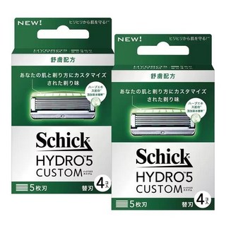 舒適 Schick Hydro 水次元5 辨型刮鬍刀片 4入 x 2盒, 1個