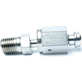 1/4 "1/2" VCR 암에서 1/8 "3/8" NPT 수 SUS316L 스테인레스 스틸 파이프 피팅 커넥터 어댑터, 04 1l4 VCR F To 1l8 NPT, 1개