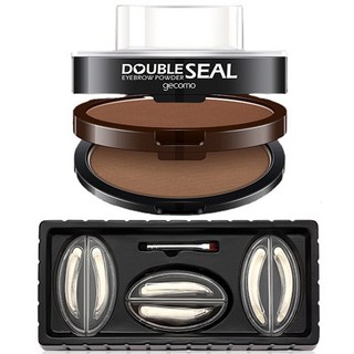 투톤 아이브로우 스탬프 눈썹 도장 H184, 1개, 01 다크그레이라이트브라운