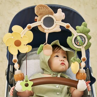 LittleLife 리틀포레 유모차 모빌 완구, 혼합색상, 1개