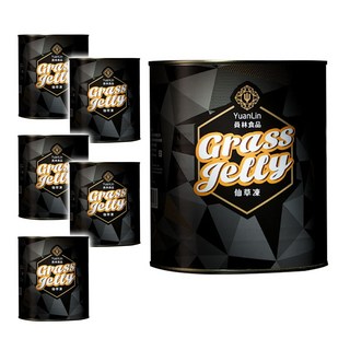 員林食品 仙草凍 (6入/箱) - 營業用, 6個, 2.8L