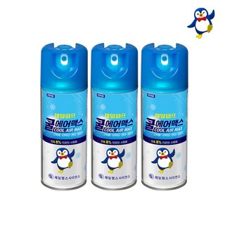 제일파프 쿨 에어 맥스 200ml, 3개, 1개입