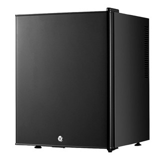 LADUTA 拉布塔 車用40L冷藏保鮮迷你冰箱，公寓客房車載小型冰箱，展示櫃茶葉櫃, 1個, 40L保鮮冷藏小冰箱, 黑色40L保鮮冷藏小冰箱