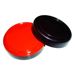 【文具通】天成 事務 專用 高纖 印泥 45mm 60mm 74mm G1010090, 1個, 中型 內徑約60mm