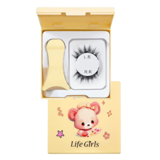 Life Girls 磁吸假睫毛 #11 漫畫睫, 1盒, 11漫畫睫