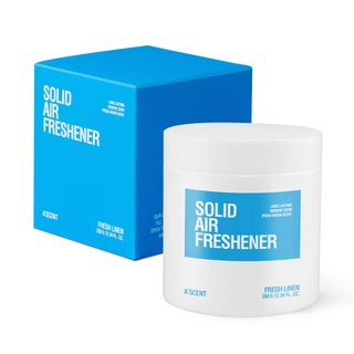에이센트 실내 고체 탈취제 강력 냄새제거 프레쉬 린넨, 1개, 350g