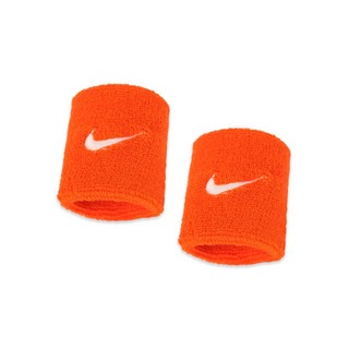 나이키 스우시 클래식 손목밴드, 오렌지, 2개