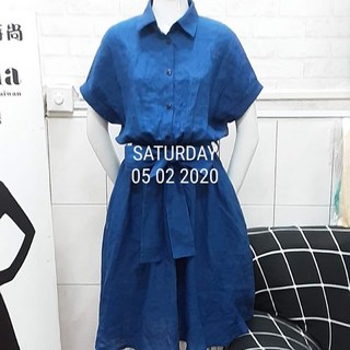 時尚設計品牌棉麻洋裝