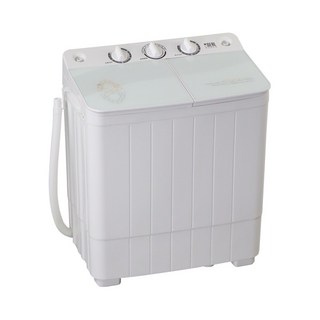 IDEAL 愛迪爾 4.2KG 迷你雙槽洗衣機 E0731/E0732 系列 玻璃/塑料款, E0732W(白色玻璃款)