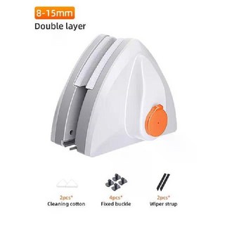 마그네틱 자석 창문닦이 유리 닦이 유리창 청소 도구 창문 청소기 자동 이중 와이퍼 가정용, 1개