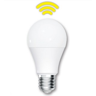 LED節能燈泡，護眼柔光，長壽命省電，多種色溫可選, 感應球泡 12W 白光, 1個