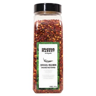 DELICIOUS MARKET 紅辣椒碎, 320g, 1罐