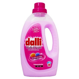 Dalli 洗衣精 1.1L 全效能/洗淨/護色/深色衣/淺色衣/敏感肌/運動用/羊毛絲絨, 1個, 粉紅色 絲絨羊毛專用 #24303