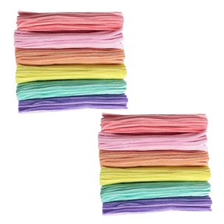 온새솔 마카롱 7색 모루 철사, 400개, 마카롱7색