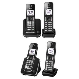 Panasonic 國際牌 KX-TGD312 DECT數位無線電話 - 黑色，公司貨保固兩年，含運