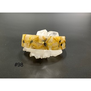 鈦晶手排 太陽對花 22mm #98