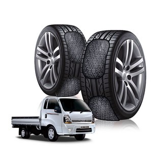 딜온 설치가 필요없는 초간편 접착식 자동차 스노우체인