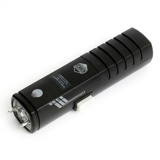 에스코트 호신용품 경찰청 허가용 휴대용 호신용 무기 전기충격기 ETS-100, 블랙, 블랙, 1개