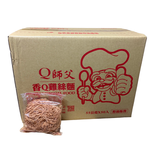 Q師父雞絲麵 快煮方便 傳統風味, 1個