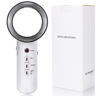 얼굴 목 마사지기 45도 온열 LED EMS미세전류 이온도입 센서 음파 진동, 영어 규칙, CS-103 슬리밍 악기 작은 포장