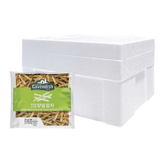 카벤디쉬 케이준 양념감자 2kg 감자튀김, 5개