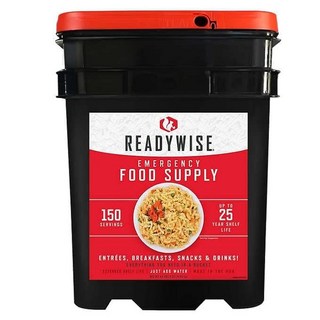 Readywise 래디와이즈 25년사용가능 생명구호키트 다양한 구성 150인분 비상식량 총 150인분 미국정품배송, 1박스, 150회분
