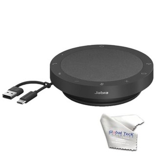 [미국배송] 자브라 스피커폰 SPEAK2 40 UC 글로벌 텍 극세사 천 PC/MAC 스마트폰 및 태블릿과 호환 - 회의 원격 학습 근무 학교 스트리밍을 위한 제품, Speak2 55 UC