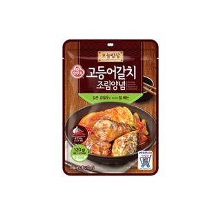 오늘밥상 고등어갈치 조림양념, 120g, 1개