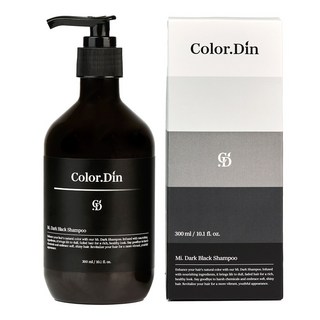 [흰머리 헤어전용] 컬러딘 미다크 새치염색샴푸, 1개, 300ml