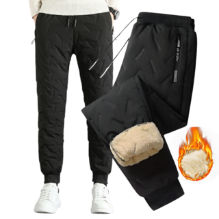 엘딕스 양털 방한 패딩 조거팬츠 3중보온